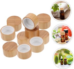 Tapa de Rosca para Botella de Perfume Ecológica de Bambú con Diseño Personalizado, Impresión Dorada y Tamaño Adaptable - Product Image 4