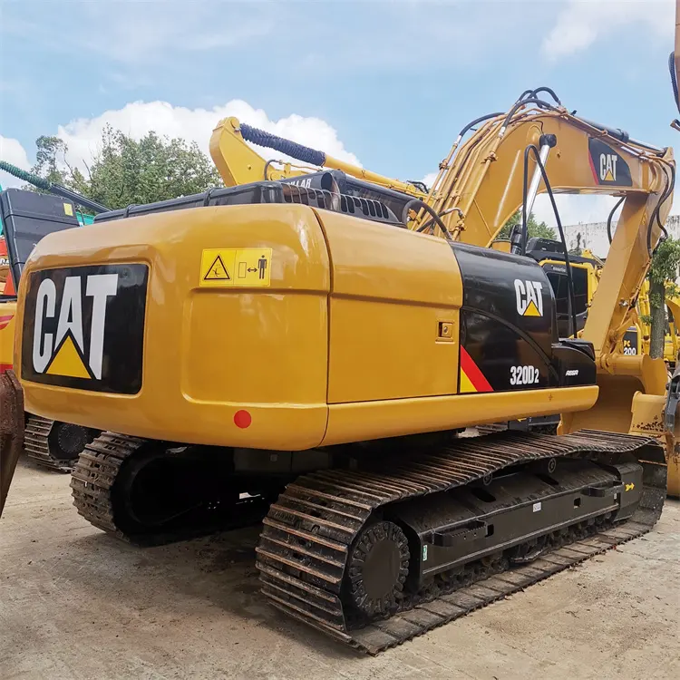 Лидер продаж, оригинальный японский 2021 год, 20 тонн, экскаватор cat320 cat320D для продажи в Шанхае