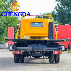 China Nuevo Usado 4*2 4*4 5ton 10ton Howo Flatbed Wrecker Camión de remolque Road Car Tow Truck para la venta - Product Image 6