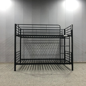 Litera de metal con barandilla <span class=keywords><strong>alta</strong></span> y <span class=keywords><strong>escalera</strong></span>, literas convertibles de metal con uno o dos <span class=keywords><strong>cajones</strong></span>, muebles de dormitorio - Product Image 6