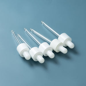 EU-Beauty หลอดหยดฟรีตัวอย่างและจุกนมยางสีขาวฝาปิดชัดเจน - Product Image 2