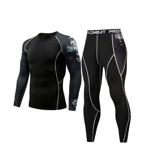 Mallas deportivas <span class=keywords><strong>de</strong></span> manga larga para <span class=keywords><strong>hombre</strong></span>, <span class=keywords><strong>de</strong></span> secado rápido Camiseta deportiva, ropa <span class=keywords><strong>de</strong></span> fitness elástica <span class=keywords><strong>de</strong></span> secado rápido - Product Image 4