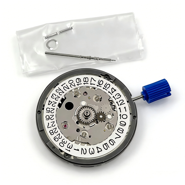 Original NH34 NH34A Watch Movement Automatic Mechanical Movement White Black 3H 6H 9H Function