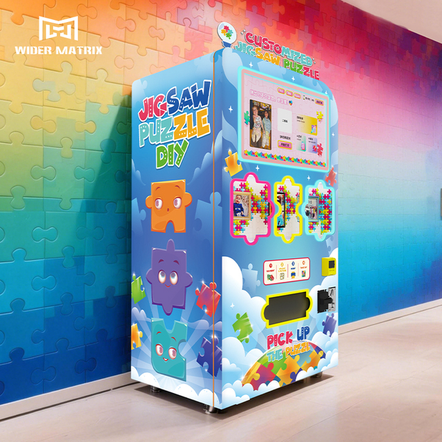 Guangzhou Factory Automatic Puzzle Vending Machine New Design Puzzle Machine Making Vending Machine