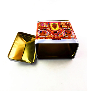 Tam Giác Hình Dạng Thực Phẩm Cấp In Biscuit <span class=keywords><strong>Tin</strong></span> Hộp Có Thể CONTAINER House <span class=keywords><strong>Tin</strong></span> Tùy Chỉnh Món Quà Hộp Có Thể Bán Buôn - Product Image 4