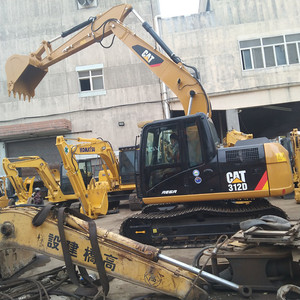 รถขุดตีนตะขาบ CAT312D ปี 2023 มือสอง ขนาด 12 ตัน พร้อมชิ้นส่วนไฮดรอลิกของ Kawasaki และบุ้งกี๋ขุดขนาด 0.6 เมตร - Product Image 1