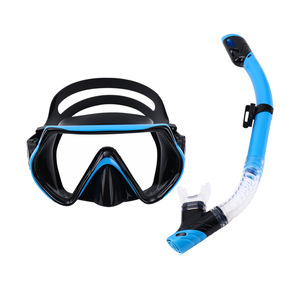 Máscara de snorkel de visión amplia para niños Asy, de silicona, antivaho, totalmente seca, para buceo - Product Image 3