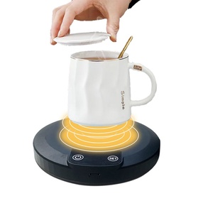 Smart USB Heating Coaster Minimalist Three-Speed Temperature Control Cup Warmer 1000mAh Battery Cup Heating Pad - Product Image 2