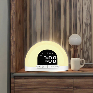 Çocuklar ve Yetişkinler İçin LUMINOVA Gün Doğumu Alarm Saatli Yeni Elektrikli Akıllı Uyandırma LED Işığı, Oturma Odası ve Ofis Kullanımı İçin - Product Image 2