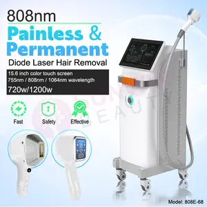 Professional Diode Laser 808 Hair Removal Depilation 755 nm 808 nm 1064 nm Diode 808nm Laser Ice Skin Whitening Machine