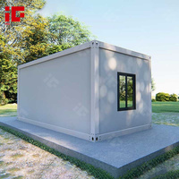 Maisons conteneurs préfabriquées démontables de 20 pieds et 40 pieds, maisons mobiles modulaires, mini-maisons préfabriquées, cabines de bureau pliables portables en Chine