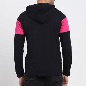 Winter Men's Eco-Friendly Breathable Fleece Solid Custom Logo <b>Workout</b> Training Running Slim Fit Long Sleeve <b>Hoodie</b> - Product Image 3