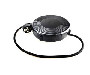 <span class=keywords><strong>Enrouleur</strong></span> de câble d'alimentation rétractable <span class=keywords><strong>professionnel</strong></span> avec prise américaine 220V <span class=keywords><strong>automatique</strong></span> 2,5m Marque DYH - Product Image 1