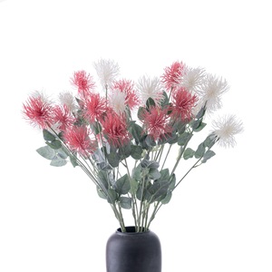 Fleurs artificielles CallaFloral, mélange de PVC et plastique souple, branche unique, rouge, pour décoration de mariage, bouquet, décoration d'allée - Product Image 5