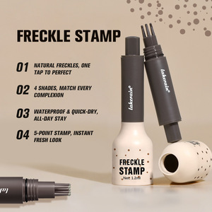 Ручка-штамп для имитации веснушек с натуральным эффектом, несмываемая, 5-точечная, для создания искусственных веснушек за секунды, удаление родинок и пятен - Product Image 5