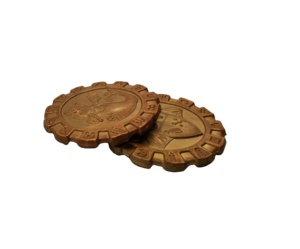 Moneda Conmemorativa 3D Bañada en Oro, Moneda Conmemorativa Grabada, Moneda Metálica Troquelada, Moneda de Desafío Coleccionable Moderna - Product Image 6