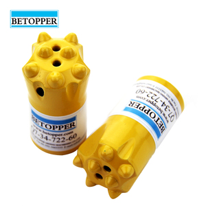 Mata bor sudut 7 tombol 34mm, pemasok Tiongkok tombol lancip betopper 34mm tombol bor batu untuk rig batu hidrolik - Product Image 2