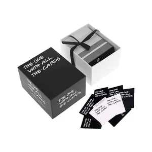 الطباعة الجنس الثلاثية الأبعاد التداول بطاقات الكبار ورقة الشرب مخصص لعبة ببطاقات ورقية مجلس لعبة