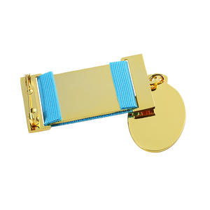 Distintivo in massoneria con spilla in massoneria con riconoscimento personalizzato per medaglie con spilla in smalto morbido placcato in oro - Product Image 6