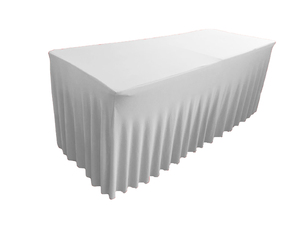 Reador Bán Lẻ Đồ Dùng Tiệc Tùng Thành Phố Váy Bàn Đám Cưới Xếp Nếp Màu Đỏ Chân Váy Bàn Nhà Máy - Product Image 3