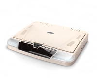 Écran IPS 15,6 pouces rabattable pour bus/montage au plafond avec lecteur MP5, prise en charge USB/SD, résolution 1366x768, moniteur de plafond