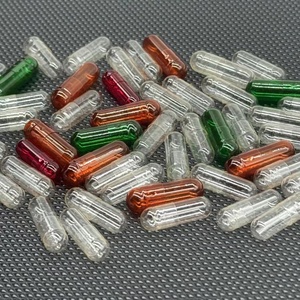 Gélules vides YUEXI en <span class=keywords><strong>gélatine</strong></span> blanche, taille 0, avec impression - Product Image 3