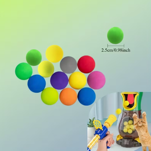 Trọng lượng nhẹ thiết kế xuất hiện đầy màu sắc căng thẳng cứu trợ EVA Yoga bóng EVA bọt bóng - Product Image 4