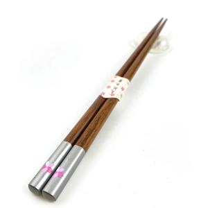 <span class=keywords><strong>Palillos</strong></span> de madera con reposabrazos de cerámica, Material ecológico de estilo chino, juego de vajilla de origen Natural, regalo, 1 par - Product Image 6