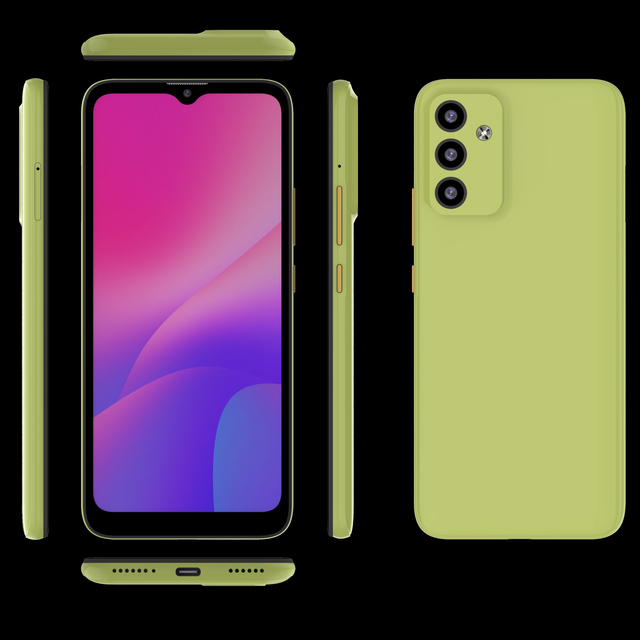 6.517inch Custom Unisoc T606 Octa Core Phone Android 12 Telephones Portables OEM ODM LTE Unlock Smartphone