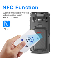 Terminal portable 6 pouces 5000mAh 4+64Go 4G LTE avec scanner QR, ordinateur portable de collecte de données PDA