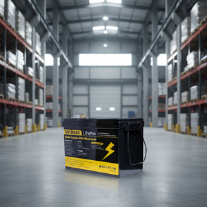 Batterie au lithium 12v 12v 60ah 100ah 150ah 200ah 250ah Batterie intelligente Lifepo4 pour système solaire 12v Remplace la batterie au plomb-acide - Product Image 1