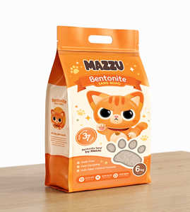 Arena para Gatos de Bentonita 6kg, Sin Polvo, Aglutinación Rápida, Control Seguro de Olores para Gatos - Product Image 1