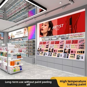 Vitrine de présentation de cosmétiques pour produits de soin de la peau, salons de beauté, studios d'échantillons et magasins maternité-bébé - Étagère de présentation - Product Image 4