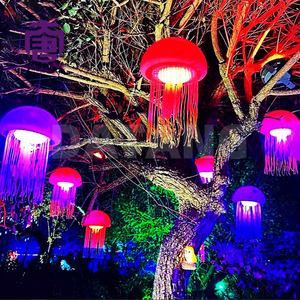 Lampe décorative à motif de méduse dynamique IP65 pour extérieur, festivals, parcs, jardins et espaces événementiels - Product Image 4