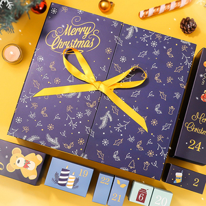 Tùy chỉnh 24-Day rỗng sugared 12 ngày đếm ngược lá thông số kỹ thuật với dập nổi in ấn Advent lịch hộp - Product Image 2