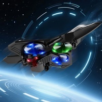 Avion télécommandé 4 canaux pour débutants, en mousse EPP, électrique, radiocommandé, jouet drone RC avec fonction 'Suivez-moi' et retour automatique