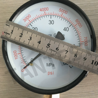 Manómetro de 60Mpa para Probador de Inyectores Diésel S60h S70h S80h, Herramienta de Prueba de Presión de 0-8000 Psi
