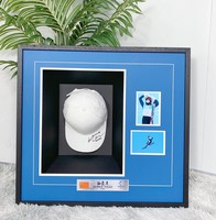Cadre de présentation en verre personnalisé pour objets sportifs, accessoires de cinéma, albums de musique, certificats, service de montage, souvenirs, boîte à ombre