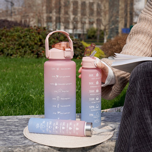 <span class=keywords><strong>Trio</strong></span> de bouteilles d'eau GC, bouteilles d'eau 3 en 1, <span class=keywords><strong>trio</strong></span> de bouteilles d'eau, <span class=keywords><strong>trio</strong></span> de thermos d'eau motivants - Product Image 3