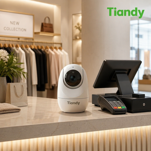 Cámara <span class=keywords><strong>IP</strong></span> WiFi Tiandy 4MP 2K con Visión Nocturna a Color, Detección Humana por IA, Audio Bidireccional, Cámara de Seguridad Interior, Monitor para Mascotas y Bebés - Product Image 4
