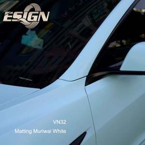 VN32 Muriwai, pegatinas blancas para coche, nueva película de protección de envoltura de vinilo duradera, carrocería de coche, autocuración, a prueba de UV, Color antiarañazos - Product Image 6