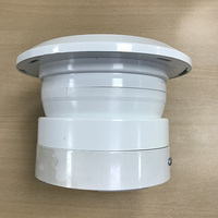 Équipement de ventilation et de chauffage intelligent à jets réglables en aluminium, moderne, avec contrôle du volume, pour cuisine, salle de bain, hôpital, entrepôt