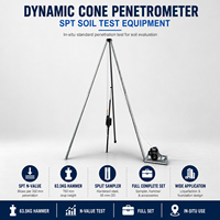 Equipo de Prueba de Penetración Dinámica del Suelo SPT con Muestreador Completo y Conjunto de Accionamiento