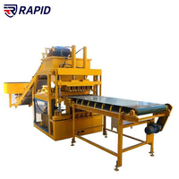 Machine à fabriquer des briques en terre cuite solides avec logo personnalisé RPT5-10, machine à fabriquer des briques en terre écologiques à emboîtement