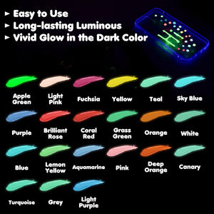 Peinture textile en spray WBG, couleurs personnalisées, non toxique, lavable, permanente, DIY, effet luminescent doux dans le noir, pour tissu - Product Image 5