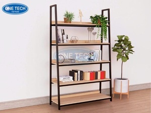 Étagères en bois avec structure en fer personnalisables / rayonnages gondoles Vietnam One Tech Wood Supermarket Rack, étagère perforée légère - Product Image 5