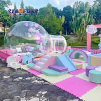 Dôme gonflable transparent de videur de bulle de Pvc