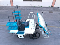 Transplanteuse de riz haute vitesse, machine à repiquer les semis de riz 6 rangs, 8 rangs