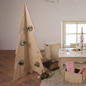 Decorazioni per la casa albero di natale in legno OEM personalizzato oggetto in legno per interni per le vacanze per natale - Product Image 2