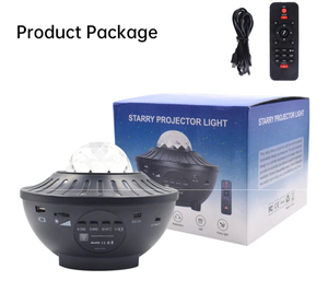Jartown Star Light <span class=keywords><strong>Sky</strong></span> Proyector LED Lámpara de luz nocturna con Nebula Ocean & <span class=keywords><strong>Wave</strong></span> Proyector para decoración de dormitorio lámpara de escritorio para sala de juegos en casa - Product Image 3